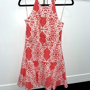 Parker. NWT. Red halter dress. Size S